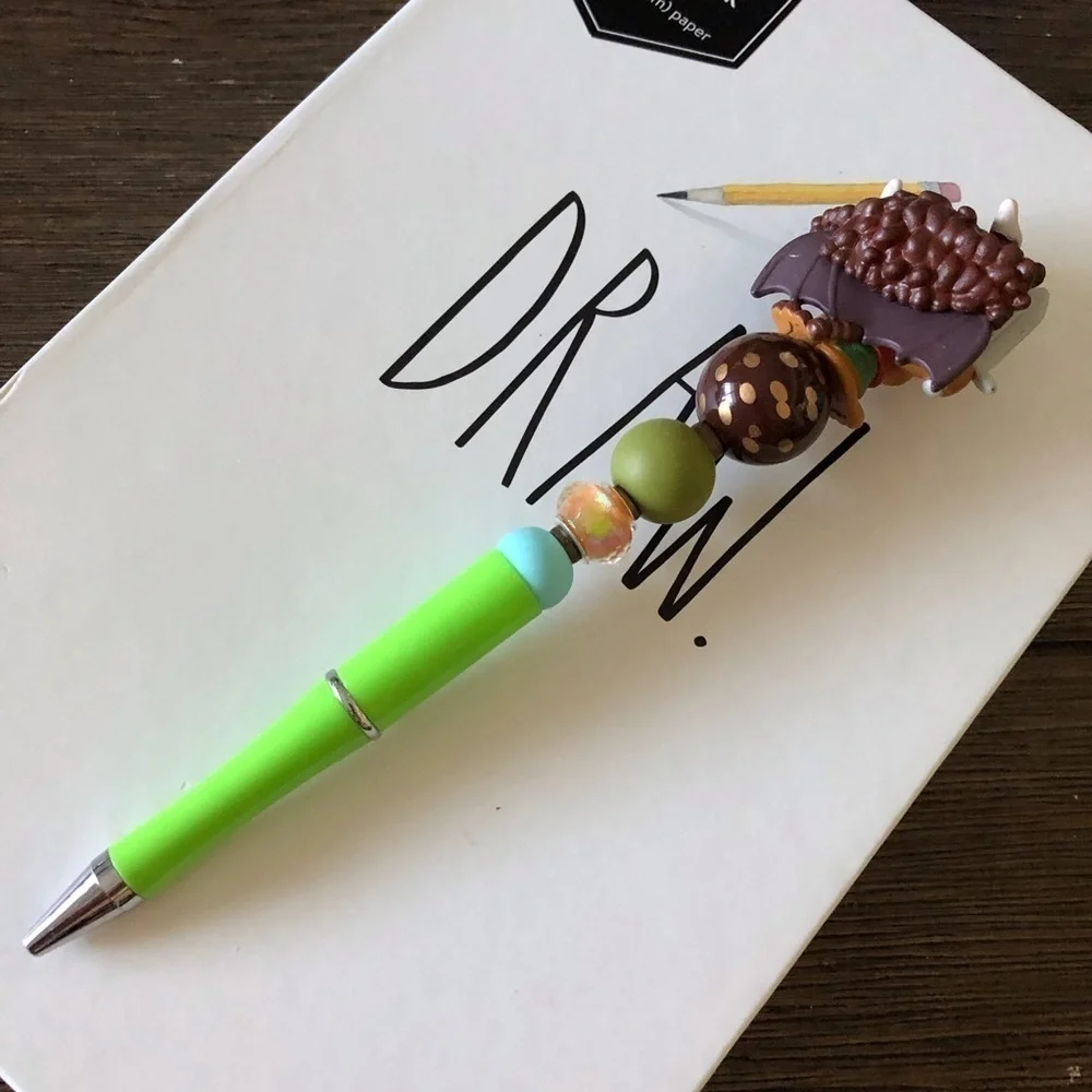 Disney Doorables: Onward: The Manticor handmade beaded pen